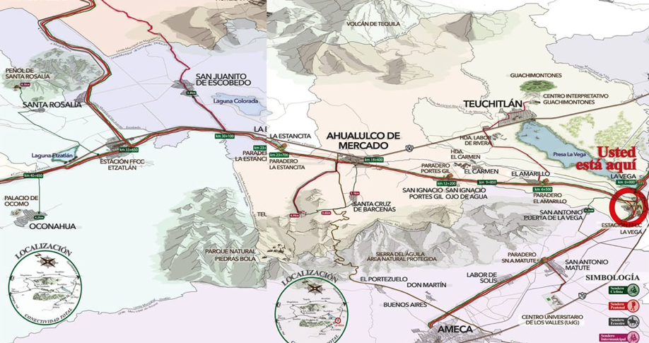 Mapa de la ruta del sitio